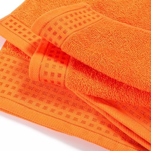 GLAMBURG Ultra Soft 3 Pack Cotton Towel Set, Contains a Bath Towel 28x55 inch - Image 2