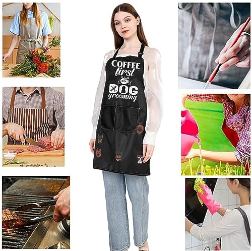JXGZSO Dog Grooming Apron Dog Groomer Gifts Dog Hairdresser Gifts Dog Stylist - Image 5