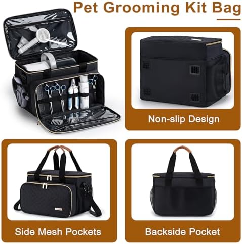 Dog Grooming Vacuum Bag, Pet Grooming Kit Bag Perfect - Image 5