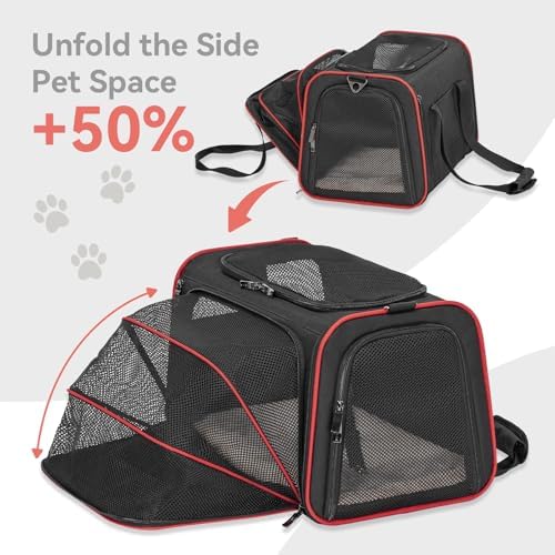 Petsfit Medium Expandable Cat Carrier - Image 4