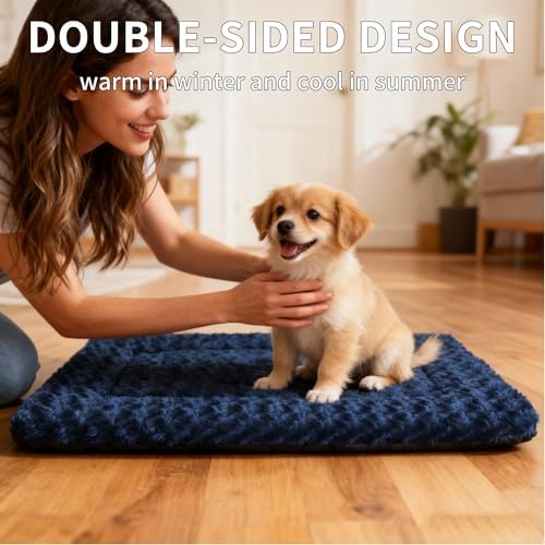 Dog Bed Mat - Comfortable Dog Kennel Pad, Soft Multi-Purpose Crate Bed Mats - Image 5