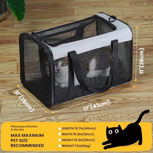 Conlun Cat Carrier Bag, Soft-Sided Pet Carriers - Image 2