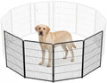 NEWBULIG Dog Playpen Indoor 40 Inch 4 Panels, Metal Outdoor Dog Fence Pen by NEWBULIG
