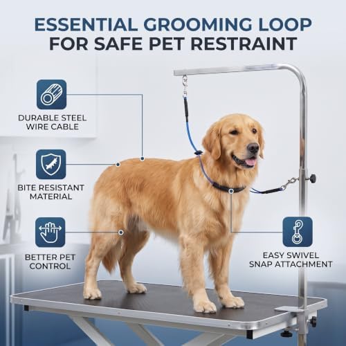 Tnfeeon Dog Bath Noose Dog Cleansing and Beauty Products Groomer Neck Grooming - Image 2