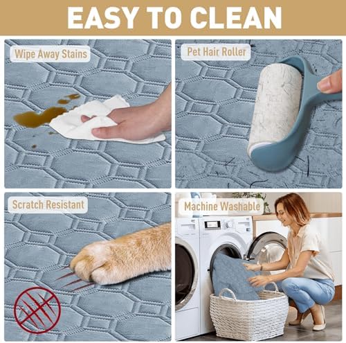ZNSAYOTX Ultimate Cozy Blankets 100% Waterproof Bed Mat Blanket - Image 5