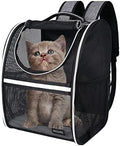 BAGLHER Pet Carrier Backpack, Ventilated Design, Pet Travel Backpack by BAGLHER