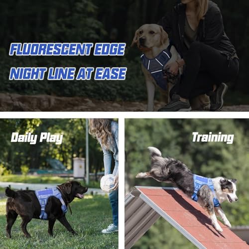 AUROTH Dog Harness for Large Dogs, No Pull Tactical Dog Vest Heavy Duty - Image 6