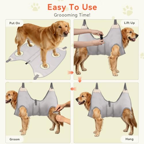 ATESON Pet Grooming Hammock Harness - Image 7