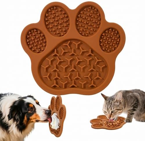 Lick Mat for Dogs & Cats, Slow Feeder Pad by PawSailor