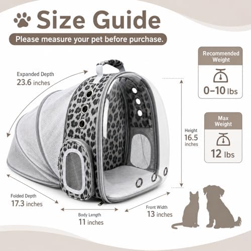 Expandable Cat Carrier Backpack - Image 6