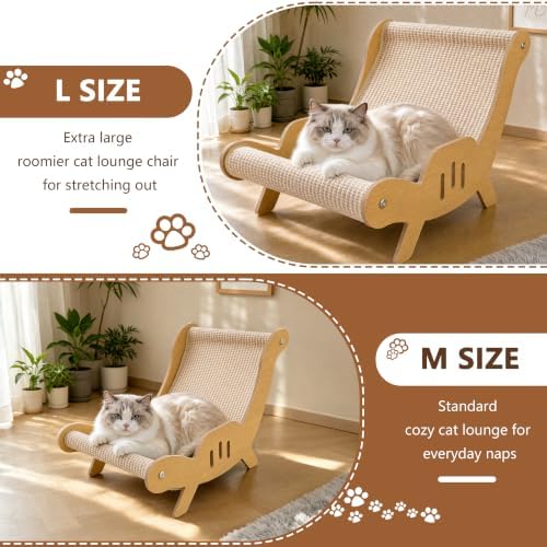 Large Sisal Cat Scratcher Chair - Image 5