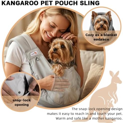 Dog Carrier Backpack, Front Dog Sling Carriers - Image 3