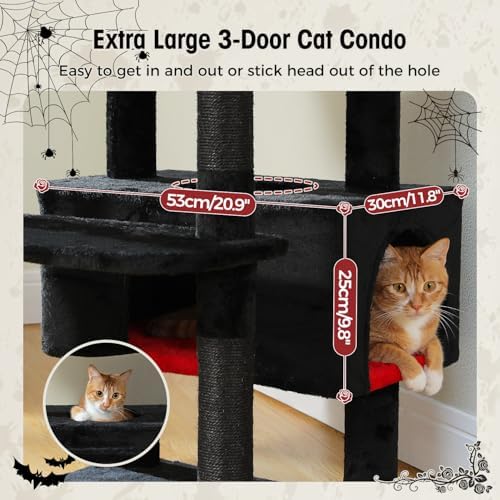 PAWZ Road Gothic Cat Tree 72" Cat Tower - Image 3