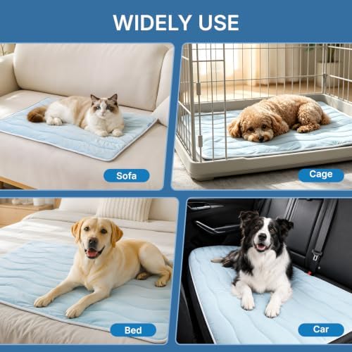 Dog Cooling Mat, Large & Medium Dogs, Self-Cooling Pad - Image 6