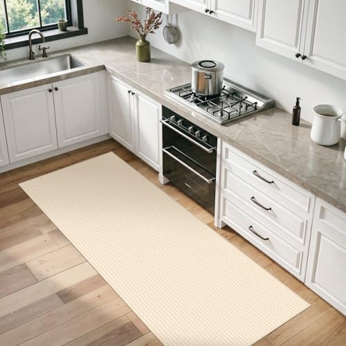 Washable Waffle 2x6 Runner Rug: Non Slip Carpet Runners - Image 3