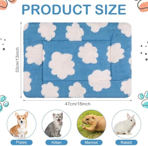 Haull 4 Pcs Waterproof Guinea Pig Bedding Mat, 13 x 18.5 - Image 5
