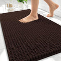OLANLY Thick Chenille Bathroom Rugs 30x20, Soft Absorbent Bath Mat by OLANLY