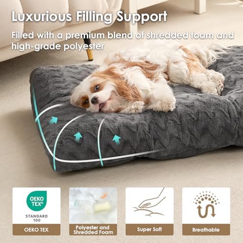 EHEYCIGA Washable Dog Beds for Small Dogs, 23x18 Inch Pet Bed - Image 2