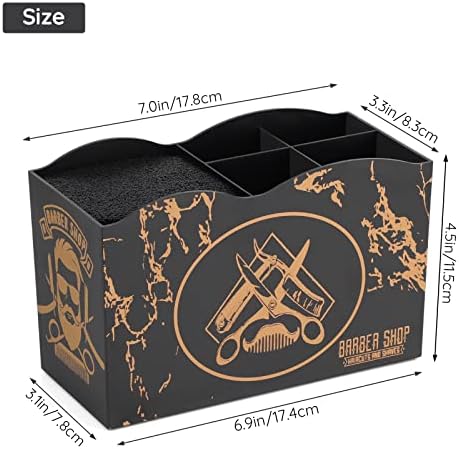 Segbeauty Salon Shear Holder, Hair Cutting Scissors Barber Supplies Storage Rack - Image 6