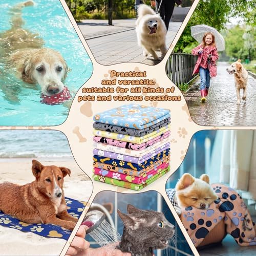 50 Pcs Dog Towels for Drying, Dog Grooming Absorbent Towel - Image 6