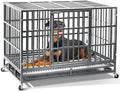 Oranland 48 Inch Heavy Duty Dog Crate by ProfessionalCageManufacturer