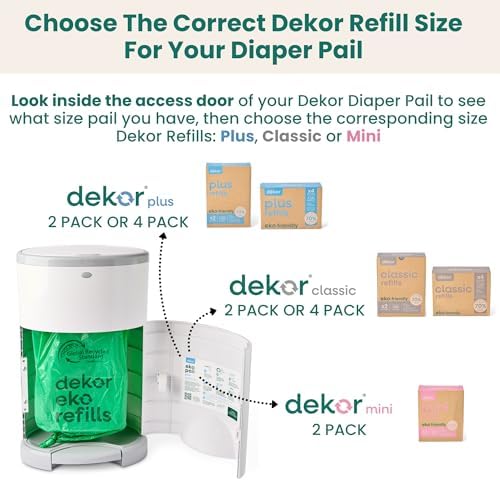 Diaper Dekor EKO Classic Diaper Pail Gift Set - Image 6