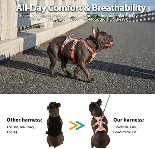 Huntboo Escape Proof Dog Harness, Escape Artist Harness, Fully Reflective - Image 5