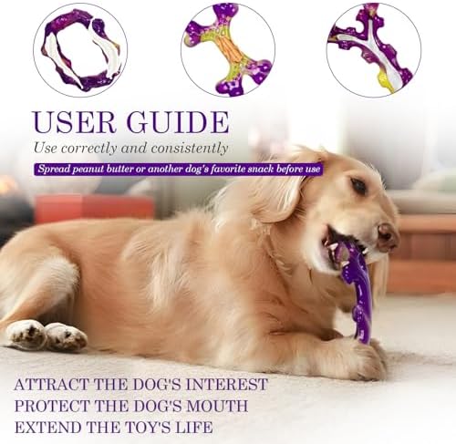 Frienhund Tough Dog Toys for Aggressive Chewers 3 Pack, Indestructible Dog Toys - Image 6