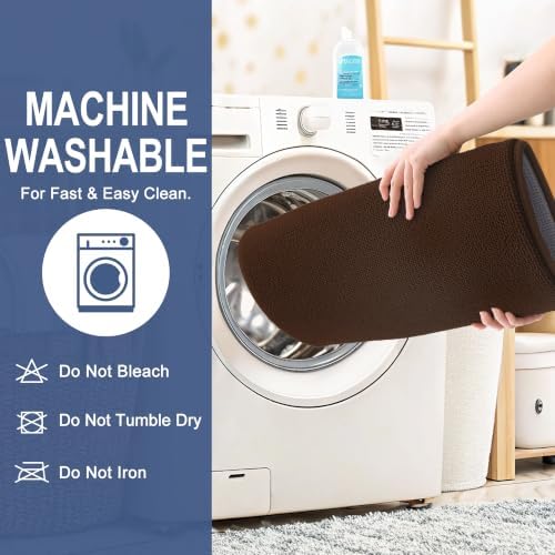 OLANLY Memory Foam Bathroom Runner Rugs 45x27, Absorbent Long Mat - Image 6
