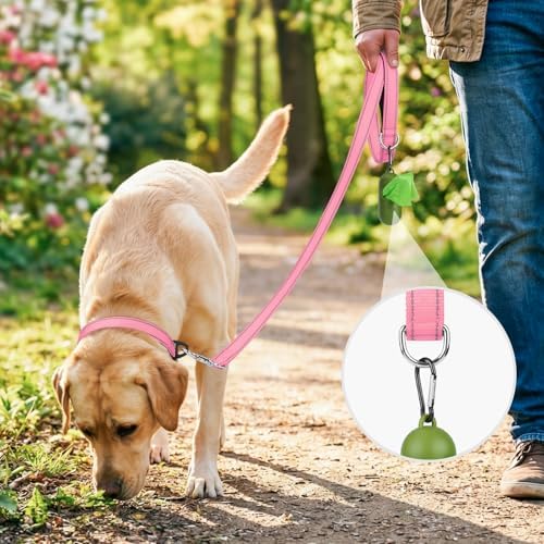 Joytale Reflective Dog Leash for Medium & Large Dogs, 6 FT x 1" - Image 2