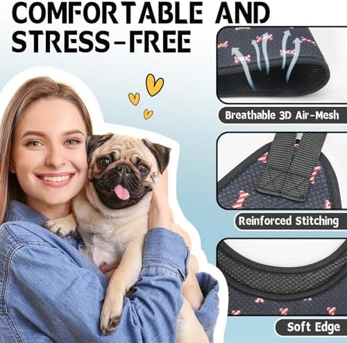 Supet Dog Grooming Hammock for Nail Trimming, Pet Grooming Hanging Harness - Image 4