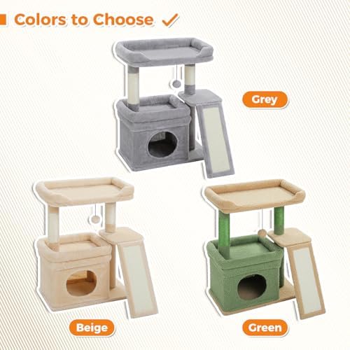 PEQULTI Cat Tree for Small Medium Cats - Image 6