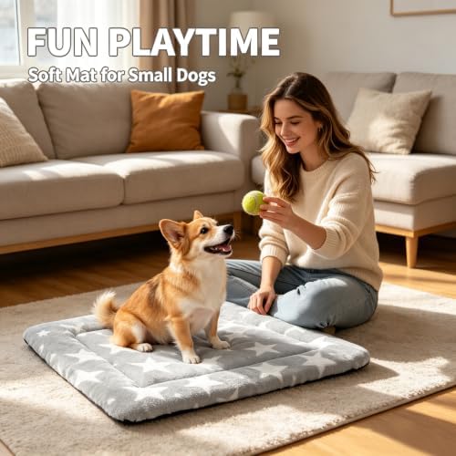 Dog Bed Mat, Reversible Crate Pads - Image 2