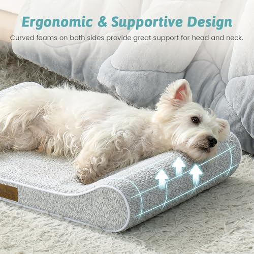 COZY KISS Orthopedic Dog Bed, for Medium Dogs up to 65 lbs - Image 4