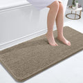 OLANLY Bathroom Runner Rugs 47x20, Extra Soft Absorbent Chenille Bath Rugs by OLANLY