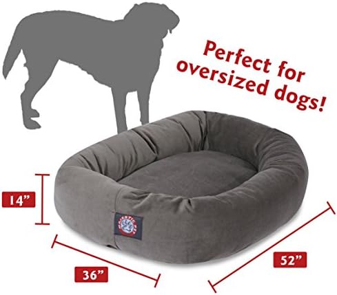 Majestic Pet Villa 40 Inch Shredded Memory Foam Dog Bed - Image 3