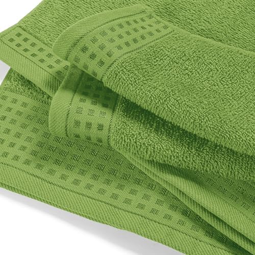 GLAMBURG 100% Cotton Oversized 2 Pack Bath Sheets 35x70, Ultra Soft Highly - Image 2