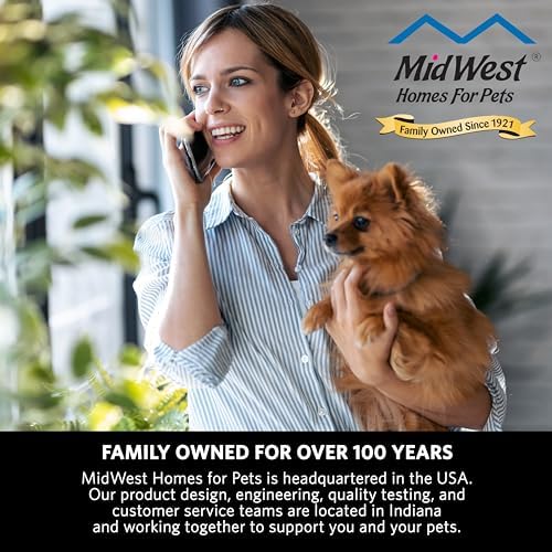 MidWest Homes for Pets Medium Dog Crate Cover, Machine Washable - Image 7