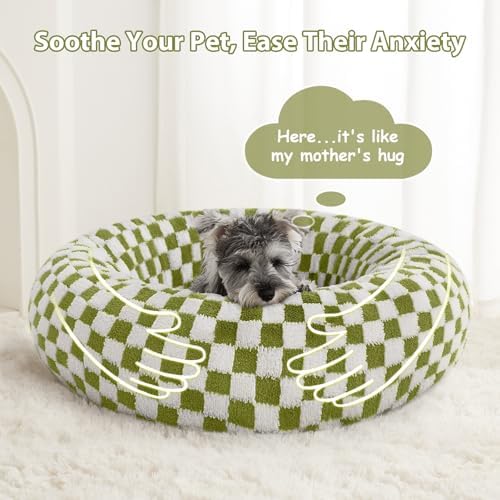 BFPETHOME Small Washable Cozy Donut Dog Beds - Image 6