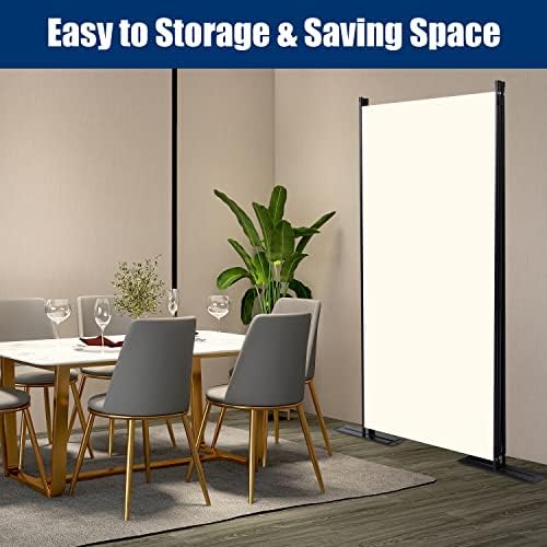 Room Divider 3 Panel-102''Wide, 6FT Room Dividers and Folding Privacy Screen - Image 4