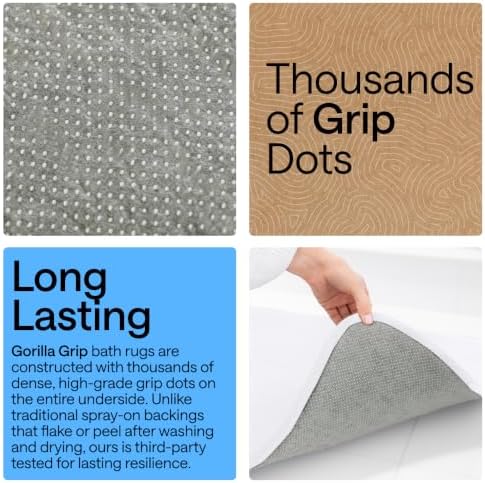 GORILLA GRIP® Memory Foam Bath Rug - Image 3