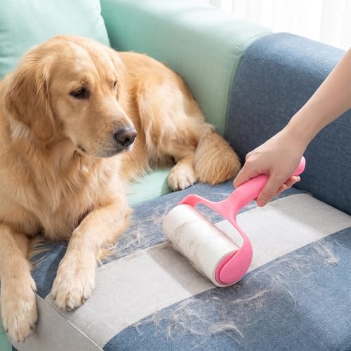 32 Rolls 4" Wide Lint Roller Refills, Pet Hair Sticky Lint Rollers Refill - Image 7
