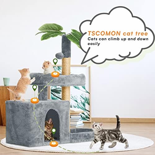 31.5inch Small Cat Tree Tower Condo - Image 5