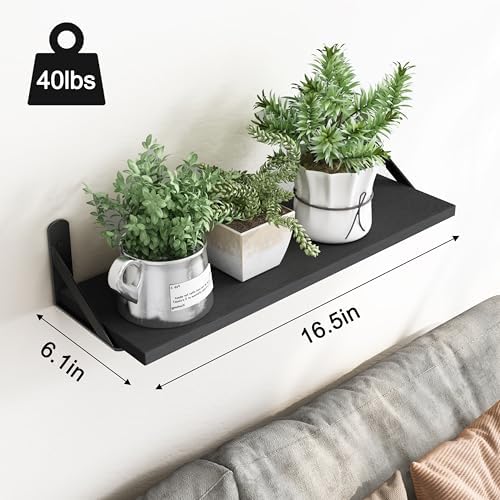 YGEOMER 16.5 Inch Floating Shelves - Image 3