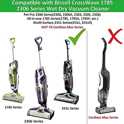 for Bissell CrossWave Pet Pro 2306A CrossWave 1785 Series - Image 4