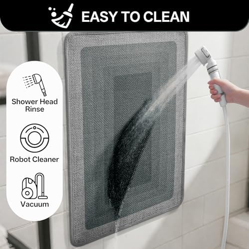 Bath Mat Non Slip, Quick Dry Bathroom Rug Under Door - Image 6