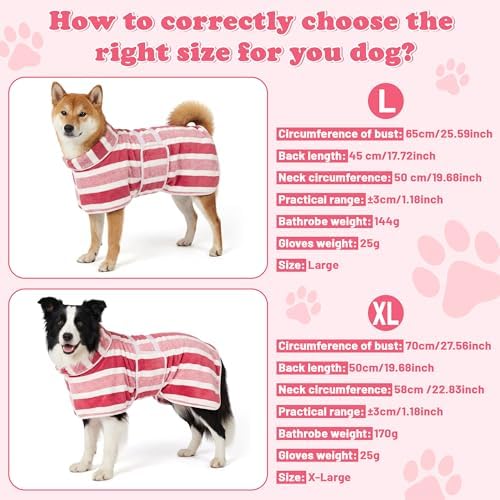 Quick Drying Dog Bathrobe for Large Dogs - Image 2
