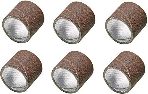 Dremel 446 240 grit Sanding Bands, 1/4 Inch, 6 Pack by DREMELInc