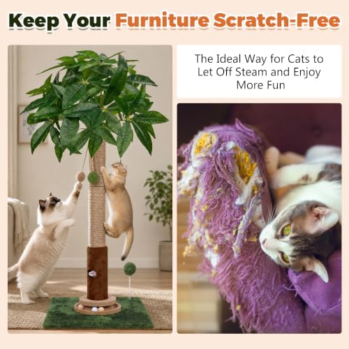 Fantasreen 35" Cat Scratching Post - Image 4