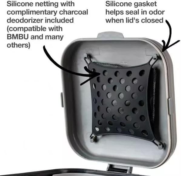 PetFusion Outdoor Pet Waste Disposal, Innovative Dog Poop Trash Can - Image 2